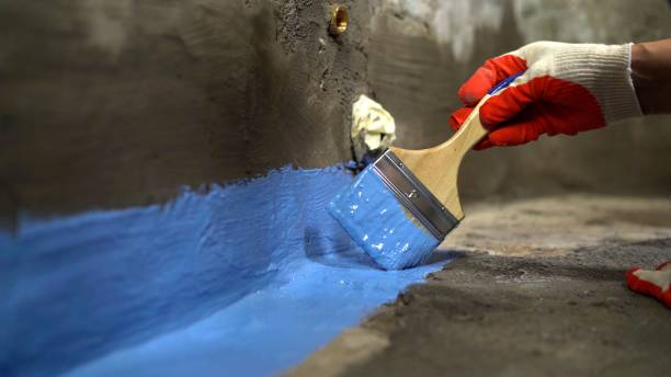 Commercial Wet Basement Repair project at a North Ridgeville, OH business property by SJ Waterproofing Pros
